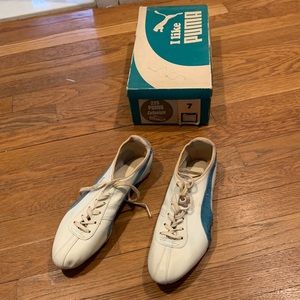 Vintage PUMA Collegiate Track & Field Spikes, Mens 7